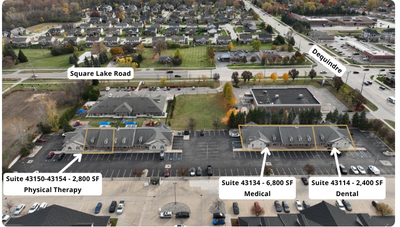 More Photos Of 43150-43154 Dequindre Rd, Sterling Hts, Sterling Heights Medical For Lease