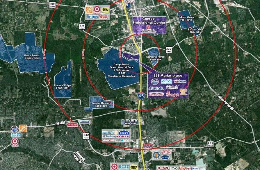 More Photos Of 449 S Loop 336 W, Conroe Freestanding For Lease