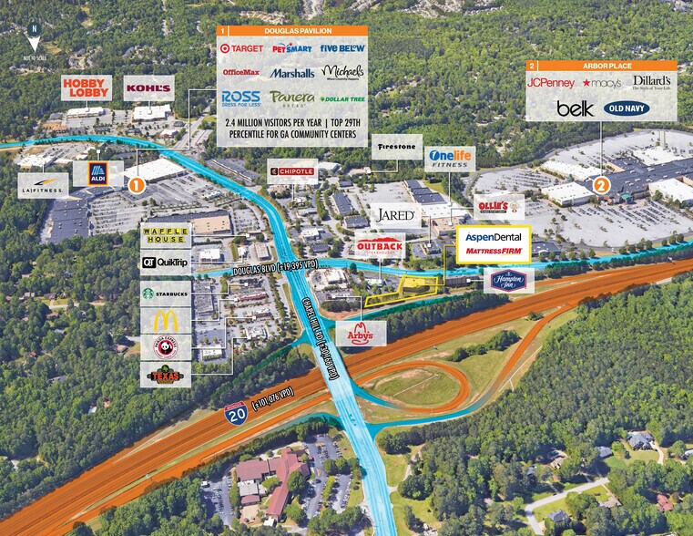 More Photos Of 6351 Douglas Blvd, Douglasville Freestanding For Sale