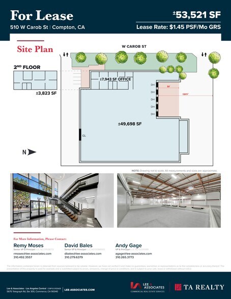 More Photos Of 510 W Carob St, Compton Manufacturing For Lease