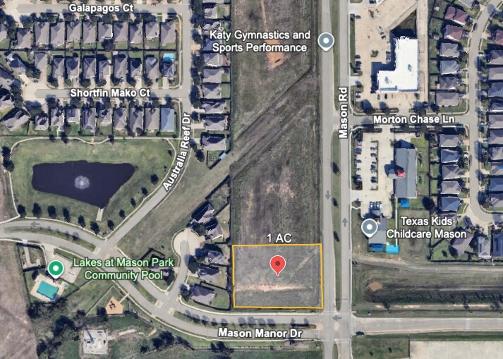 Primary Photo Of Mason Manor Dr @ Mason Rd, Katy Land For Sale