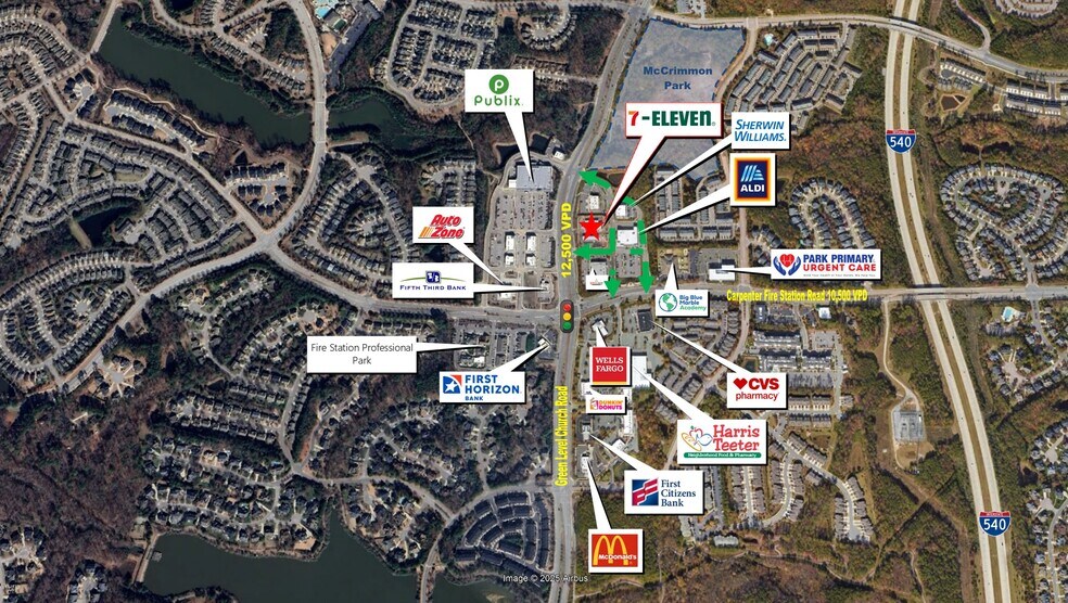 More Photos Of 10224 Green Level Church Rd, Cary Freestanding For Sale