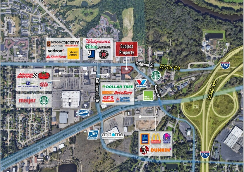 More Photos Of 302-316 Baldwin St, Jenison Freestanding For Sale