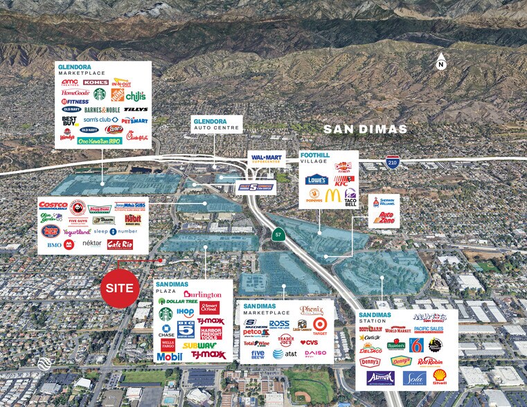 More Photos Of 1086 W Arrow Hwy, San Dimas Drugstore For Lease