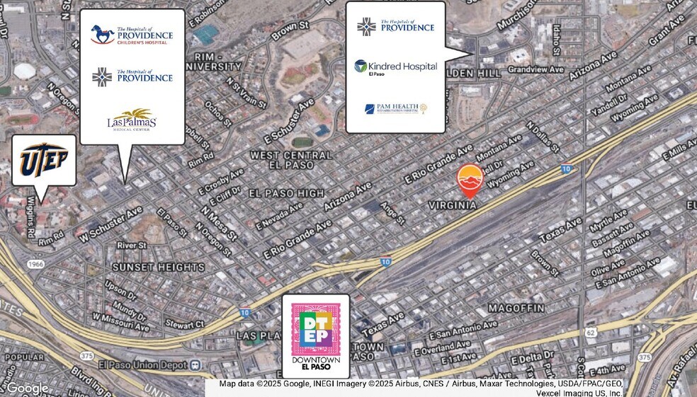More Photos Of 1228 Wyoming Ave, El Paso Flex For Lease