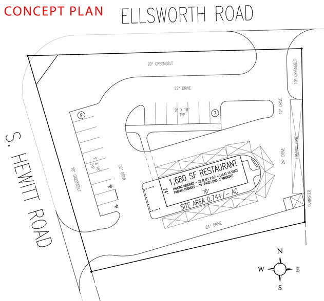 More Photos Of SEC of S Hewitt & Ellsworth Rd, Ypsilanti Land For Sale
