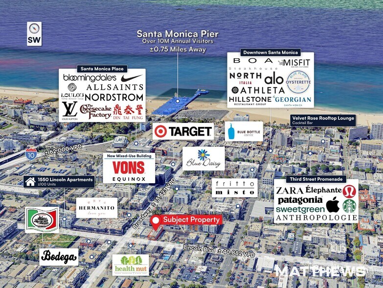 More Photos Of 1448 Lincoln Blvd, Santa Monica Storefront For Lease