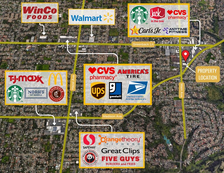 More Photos Of 9407-9417 Madison Ave, Orangevale Unknown For Lease