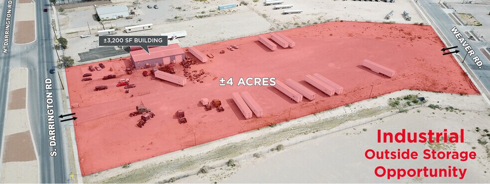 Primary Photo Of 421 S Darrington Rd, El Paso Land For Sale