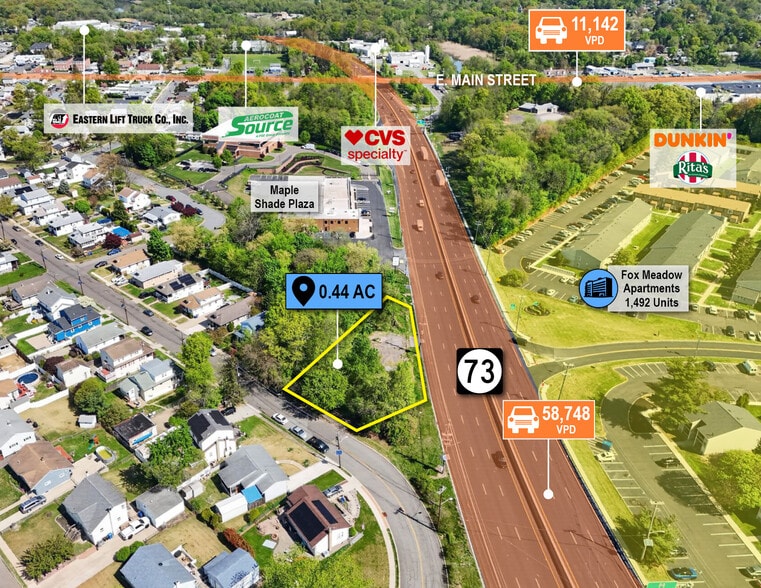 More Photos Of 2937 Route 73, Maple Shade Township Land For Sale