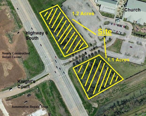 More Photos Of Highway 6 South & Knight Ct, Missouri City Land For Sale