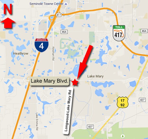 More Photos Of 3005-02 Lake Mary Blvd, Lake Mary Land For Lease