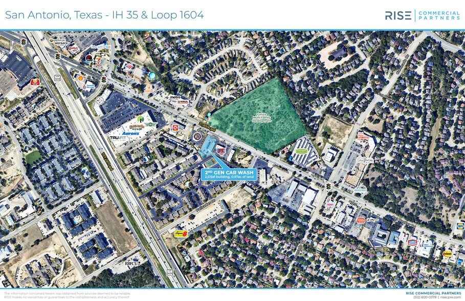 Primary Photo Of 2809 Pat Booker Rd, Universal City Carwash For Lease