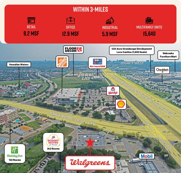 More Photos Of 5297 State Highway 121, The Colony Drugstore For Sale