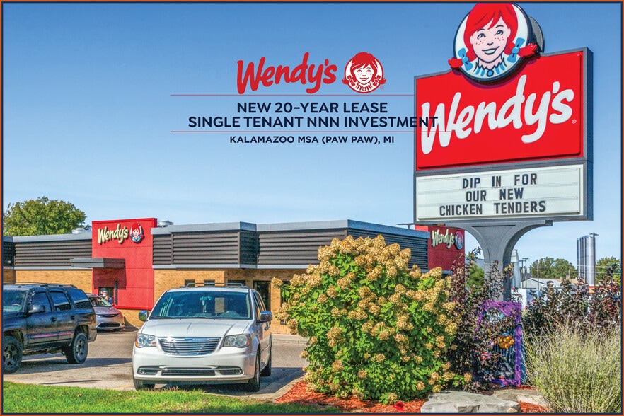Primary Photo Of 828 S Kalamazoo St, Paw Paw Fast Food For Sale