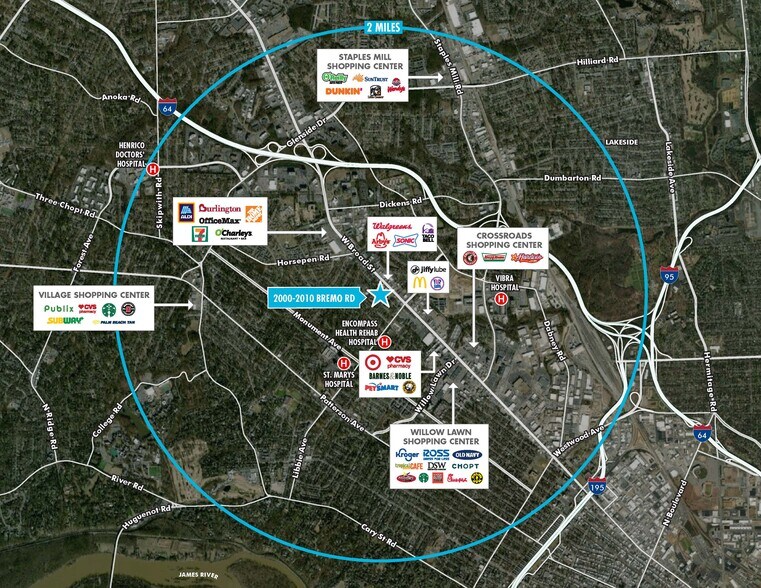 More Photos Of 2000 Bremo Rd, Richmond Unknown For Lease