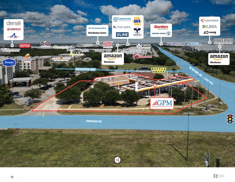 More Photos Of 1700 N Highway 121, Grapevine Service Station For Sale