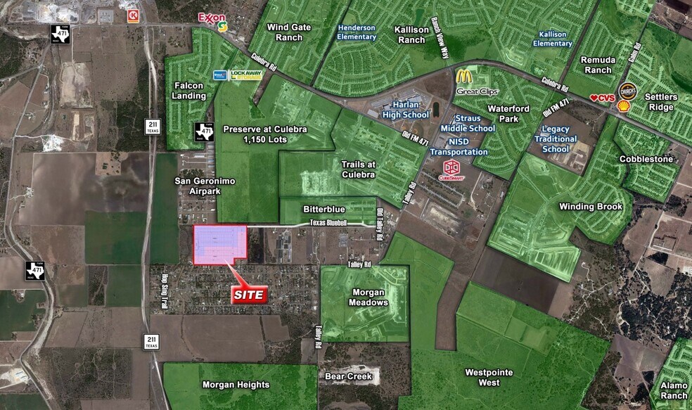 More Photos Of Old Talley Rd @ Flintdale Loop, San Antonio Land For Sale