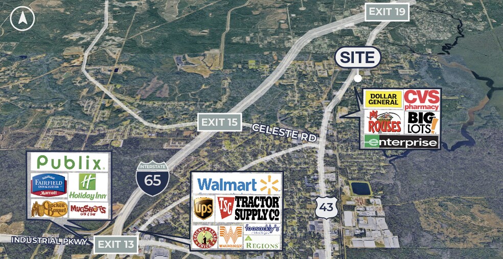 More Photos Of 5352 Old Hwy 43, Satsuma Office For Sale