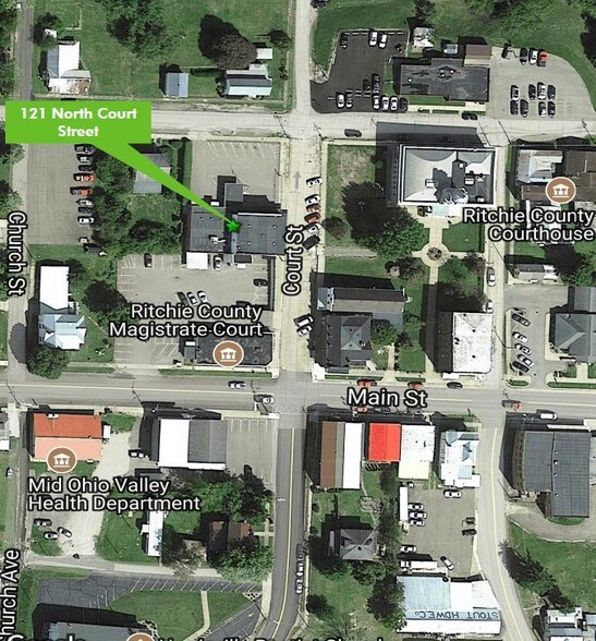 More Photos Of 121 N Court St, Harrisville Bank For Lease