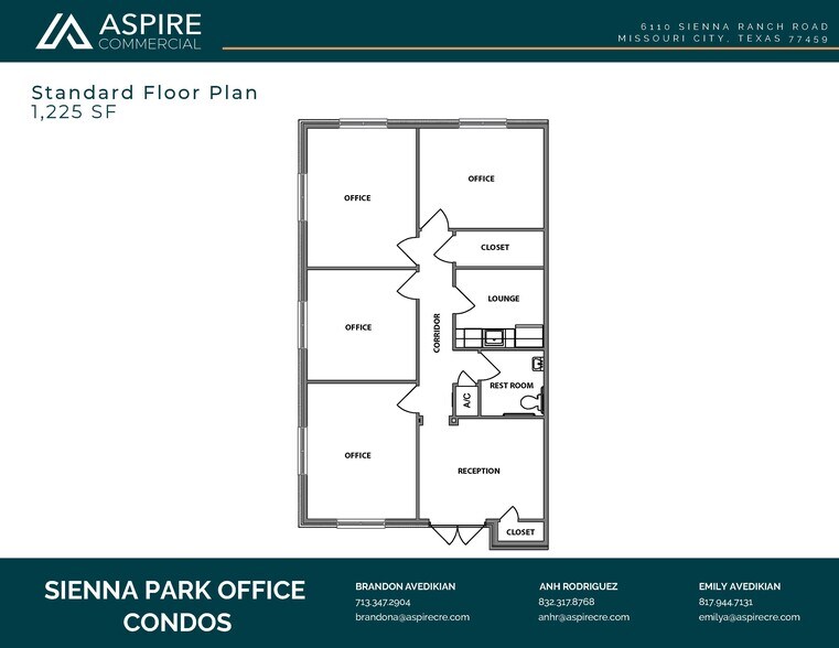 More Photos Of 6110 Sienna Ranch, Missouri City Medical For Sale