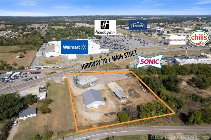 Primary Photo Of 3315 W Main St, Durant Warehouse For Sale