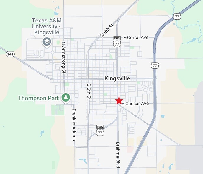 More Photos Of 906 S 14th St, Kingsville Storefront For Lease