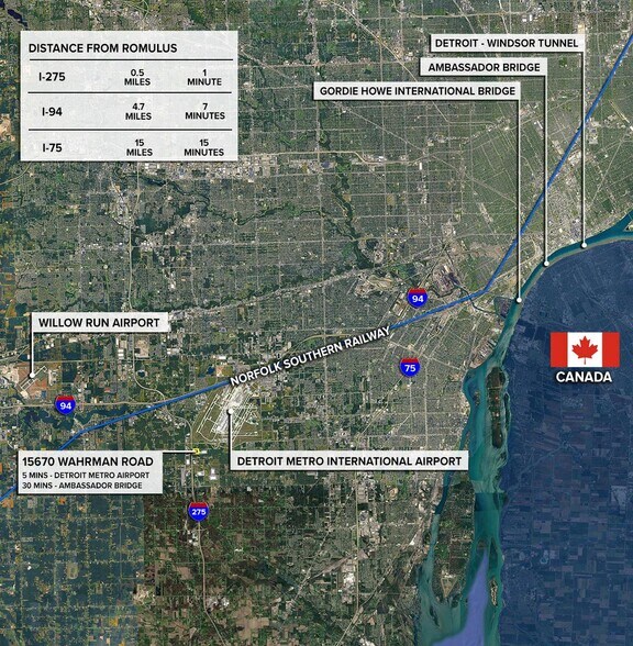 More Photos Of 15670 Wahrman St, Romulus Refrigeration Cold Storage For Lease