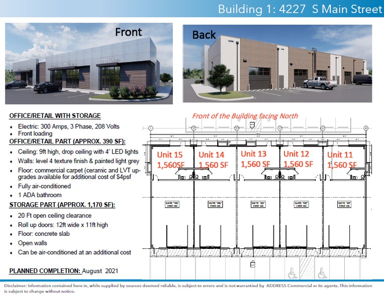 More Photos Of 4231 S Main St, Stafford Storefront Retail Office For Lease