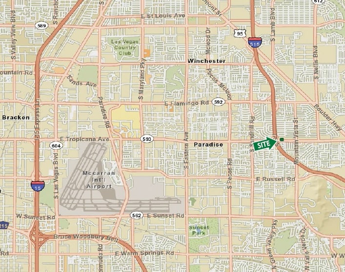 More Photos Of 4310 E Tropicana Ave, Las Vegas General Retail For Lease