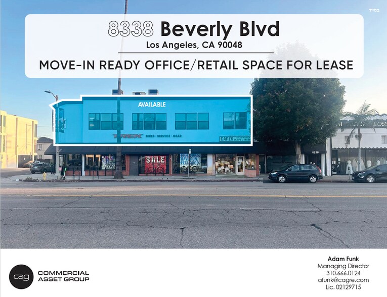 Primary Photo Of 8330-8338 Beverly Blvd, Los Angeles Storefront Retail Office For Lease