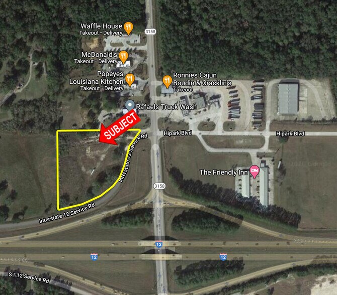 More Photos Of Service Rd @ LA-3158, Hammond Land For Sale