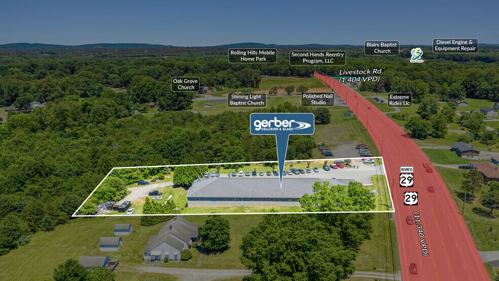 More Photos Of 3943 U S Highway 29, Danville Auto Repair For Sale