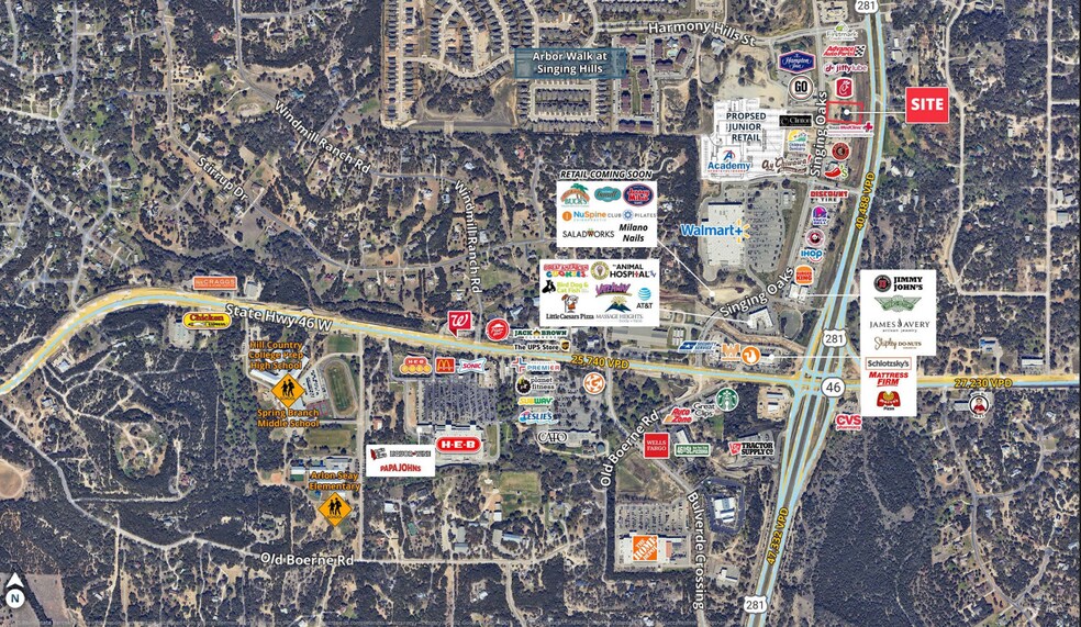 More Photos Of 438 Singing Oaks, Spring Branch General Retail For Sale