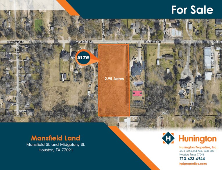 Primary Photo Of Mansfield St. and Midgeleny St., Houston Land For Sale