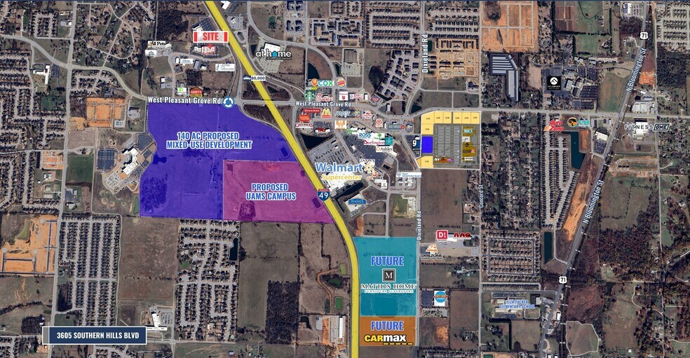 More Photos Of 3605 W Southern Hills Blvd, Rogers Office For Lease