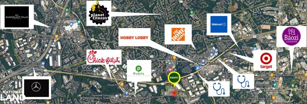 More Photos Of 1298 Old Norcross Rd, Lawrenceville Office For Sale