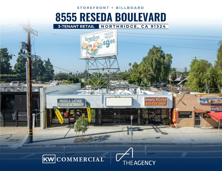 Primary Photo Of 8555-8559 Reseda Blvd, Northridge Storefront For Sale