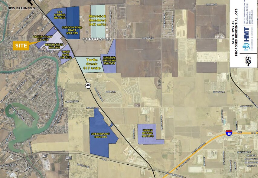 Primary Photo Of Hwy 46 @ North of Cordova Rd, Seguin Land For Sale