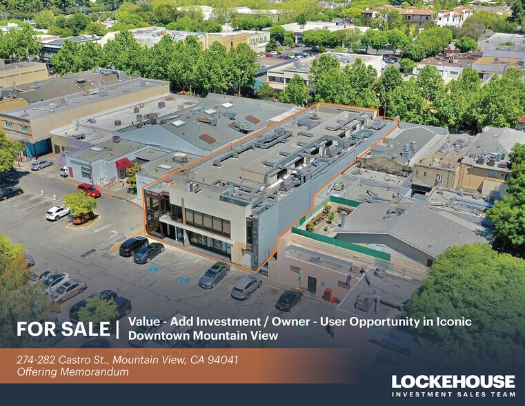 Primary Photo Of 274-282 Castro St, Mountain View Office For Sale