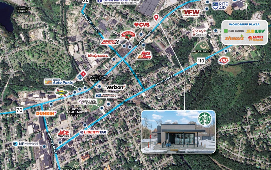 More Photos Of 830 Main St, Clinton Fast Food For Sale