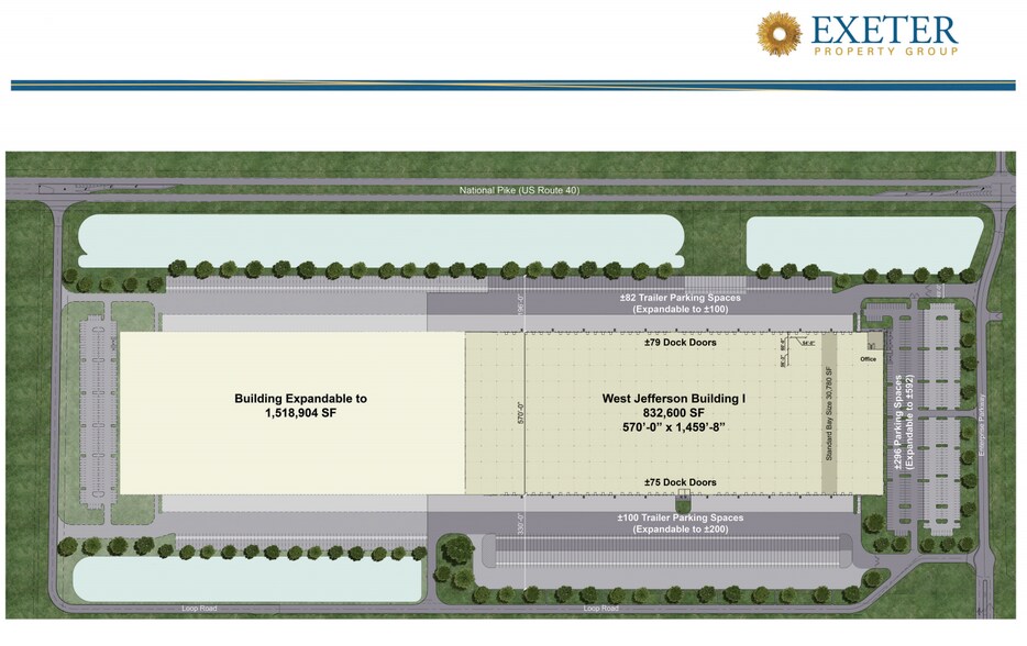More Photos Of 1020 Enterprise Pkwy, West Jefferson Distribution For Lease