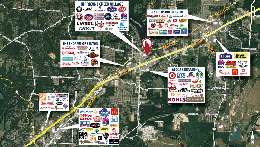 More Photos Of I-30 & Alcoa Rd, Benton Land For Sale