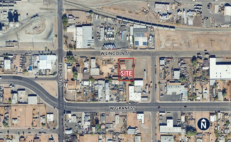 Primary Photo Of 1309-1313 W Lincoln St, Phoenix Contractor Storage Yard For Lease