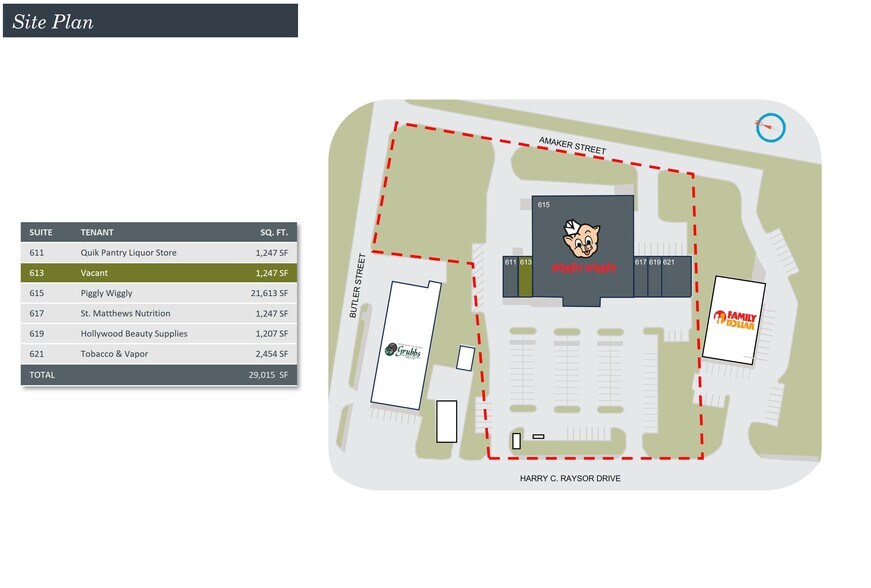 More Photos Of 611-621 Harry C Raysor Dr, Saint Matthews Freestanding For Sale