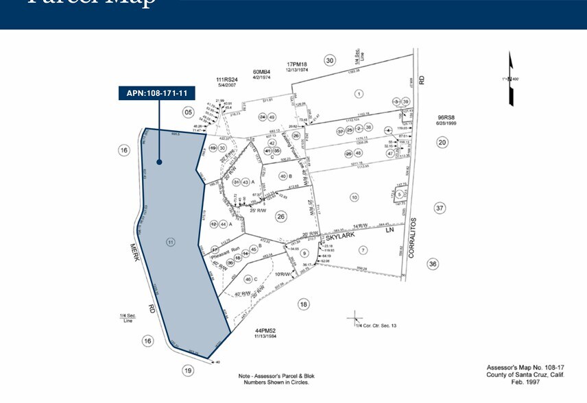 More Photos Of 216 Merk Rd, Watsonville Land For Sale