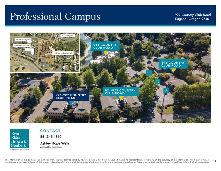 More Photos Of 921-927 Country Club Rd, Eugene Office For Lease
