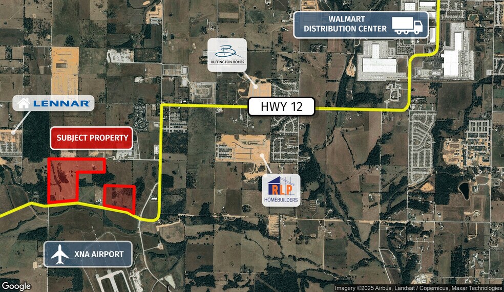 More Photos Of Hwy 12, Bentonville Land For Sale