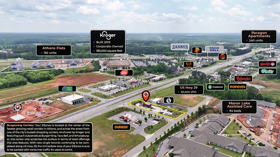 More Photos Of 925 US-29, Athens General Retail For Sale