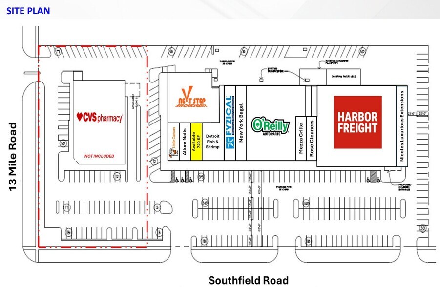 More Photos Of 30598-30860 Southfield Rd, Southfield Freestanding For Sale